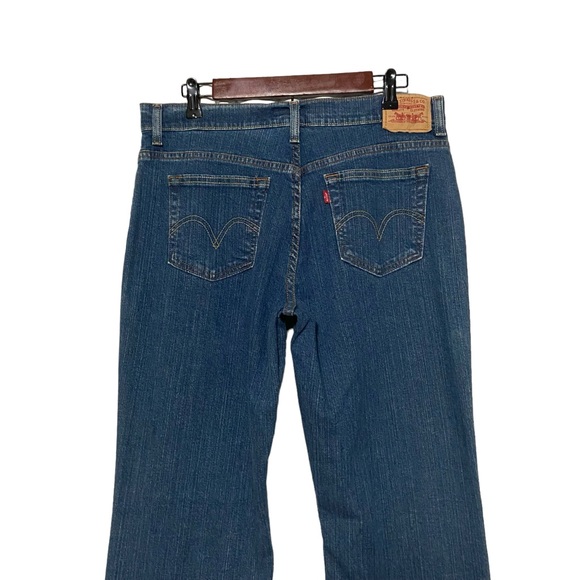 Vintage Levi’s 550 Relaxed Boot Cut Denim Jeans Blue - Picture 9 of 14